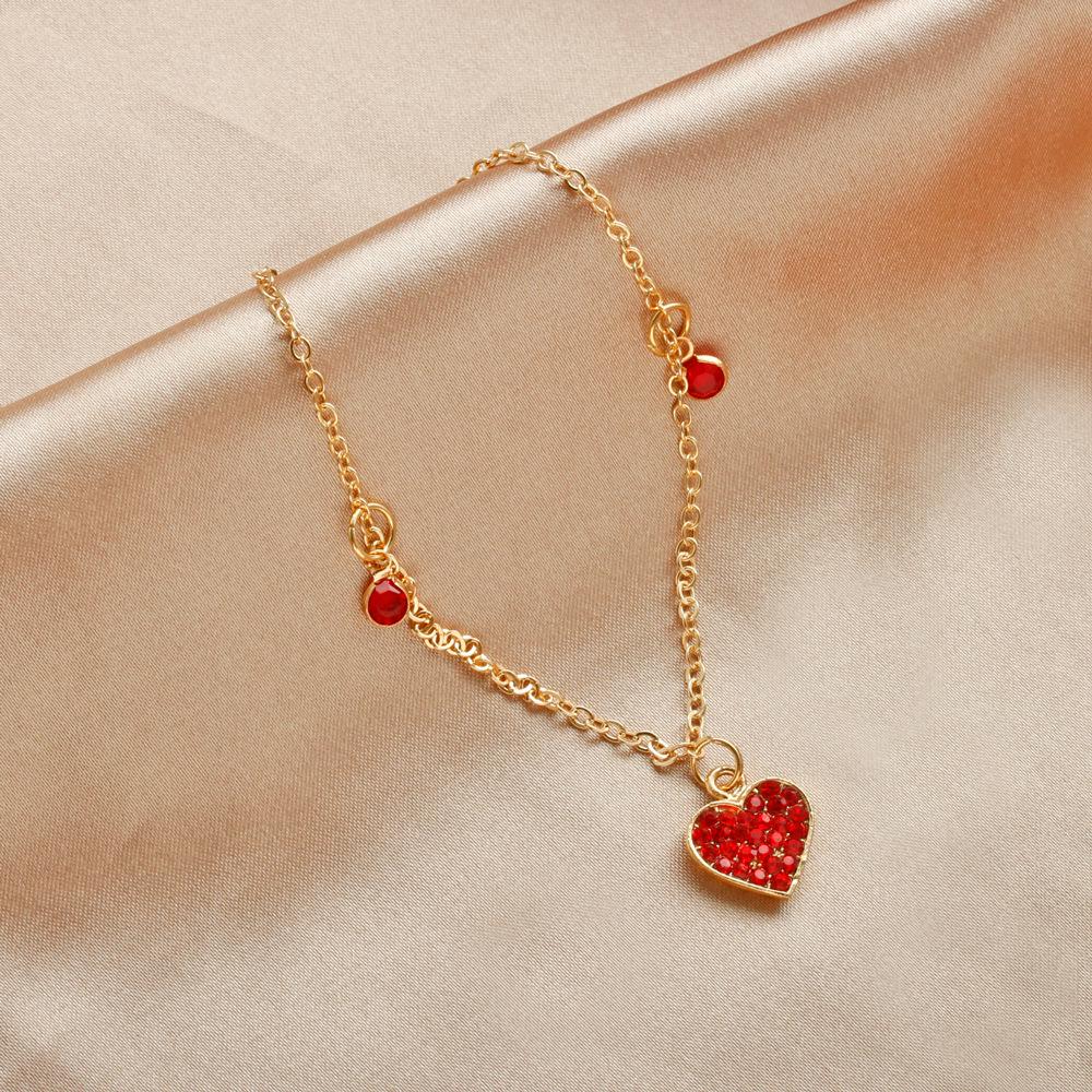 Korean-Style Mori Girl Sweet Cherry Bracelet for Women – Simple INS Design, Niche Style Student Bangle.