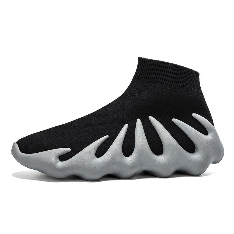 Men's shoes breathable single shoes new trend octopus men's socks shoes casual light sports shoes women