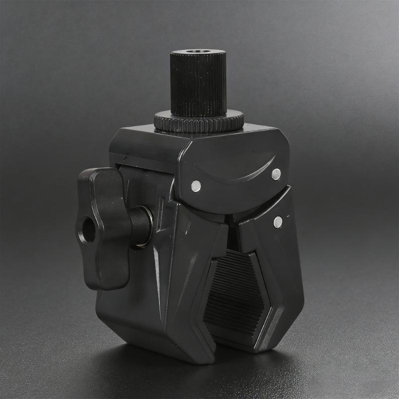 Universal 1/4Inch Camera Mount Clamp Super Clamp With Adjustable 15mm To 45mm Jaw For Tripods Bikes Action Cameras