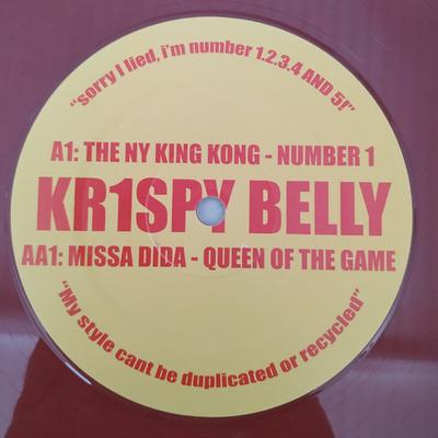 12inch Record MISS DIDA & THE NY KING - Kr1spy Belly BENDIT004 Not On Label UK Dance & Electronica Used