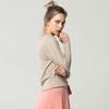Spring Autumn V-Neck Cashmere Loose Fashion Plus Size Solid Women's Wool Bat Pullover Sweater