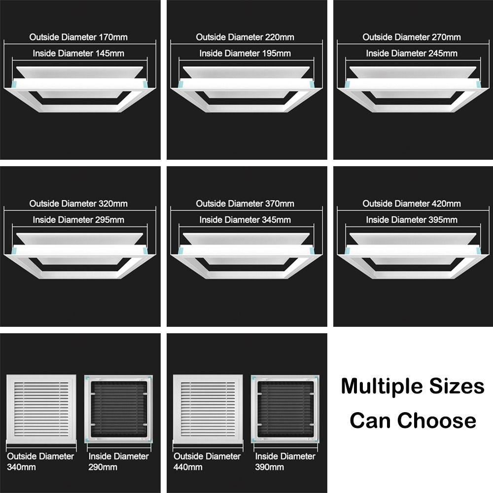 Plastic Access Panel Door Removable Inspection Hole ABS Access Hatch Cover  Doors Wall Ceiling