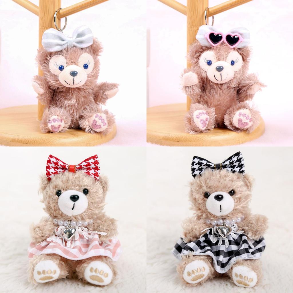 Cute Shelliemay Sitting Position Sunglasses Plush Toy Doll Pendant Keychain For Bag Decoration And Collectors Gift