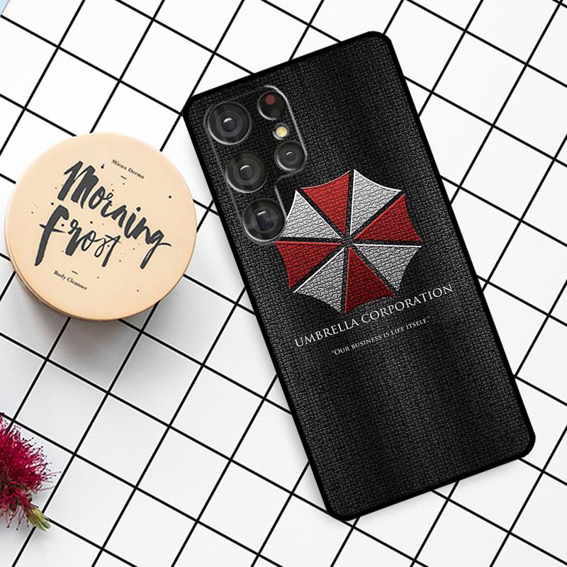 Umbrella Corporation Case For Samsung Galaxy S23 S20 FE S21 S22 Ultra Note 20 S8 S9 S10 Note 10 Plus Phone Coque
