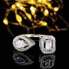 European & American Chic Adjustable Ring: Niche Luxury Style for Women