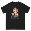 Biking Cavelier King Charles Dog Bike Cycling T-Shirt