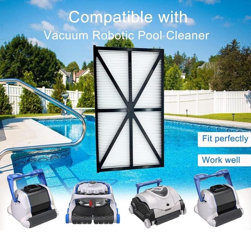 Poolrobot Dammsugare Filterkassett Effektiv Filtrering för RC9990GR RC36000QC RC9950 RC9952 RC9742 RC4702 W3RC9740Cub
