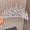 Multi-Color Children Princess Crowns Fashionable Rhinestone Tiaras  for Girls
