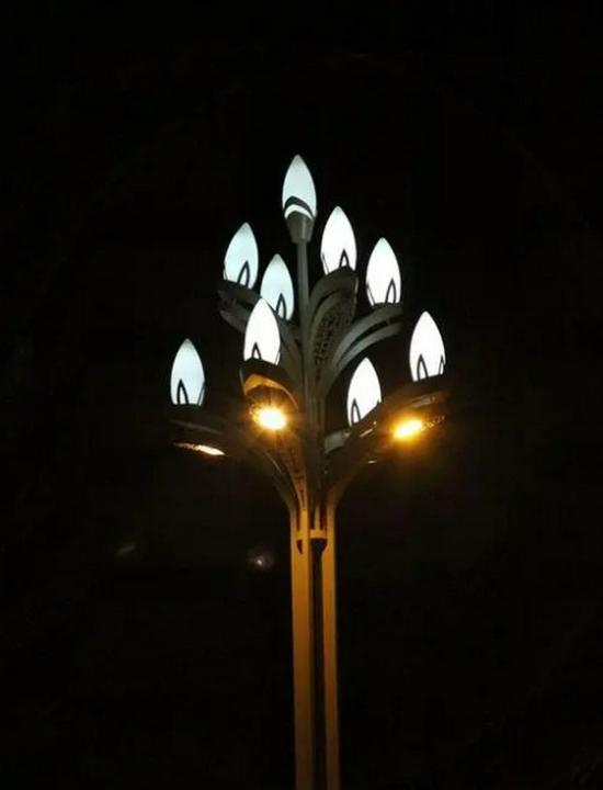 8-9м Уличный Водонепроницаемый Светодиодный Фонарь Магнолия Уличный Фонарь