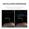 Full Colors USB Car LED Ambient Light Acrylic Strips Dashboard Lights RGB Car Interior Hidden App Remote Control Atmosphere Lamp