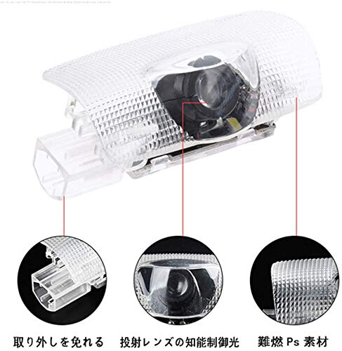 Courtesy Lights, Door Welcome Lights, Door Courtesy Lamps, Laser Logo Lights, LED Logo Projection Ghost Shadow, for Lexus LS ES IS LX RX GX Door Lamps