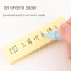 Deli 4-Color Strip Sticky Notes