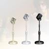 Nostalgic Old Fashioned Simulation Microphone Retro Film Photography Accessory for Wedding Photography Faux Mic Props