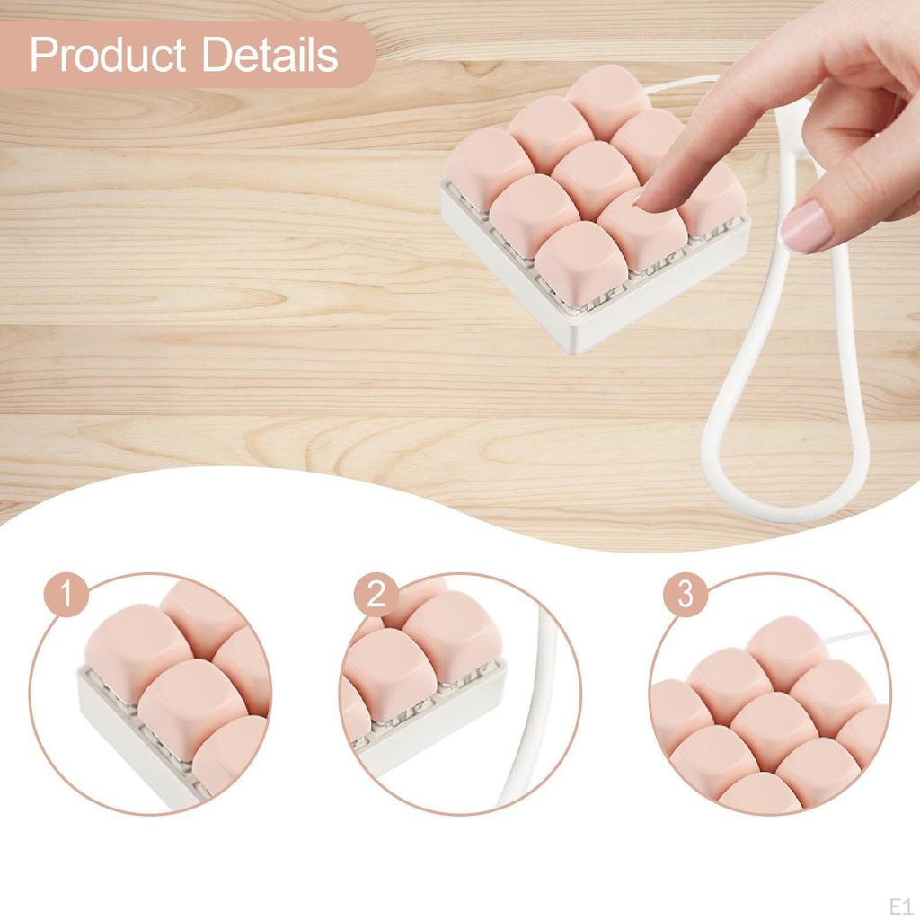 Fidget Keychain for Keyboard with Durable Design and Lanyard