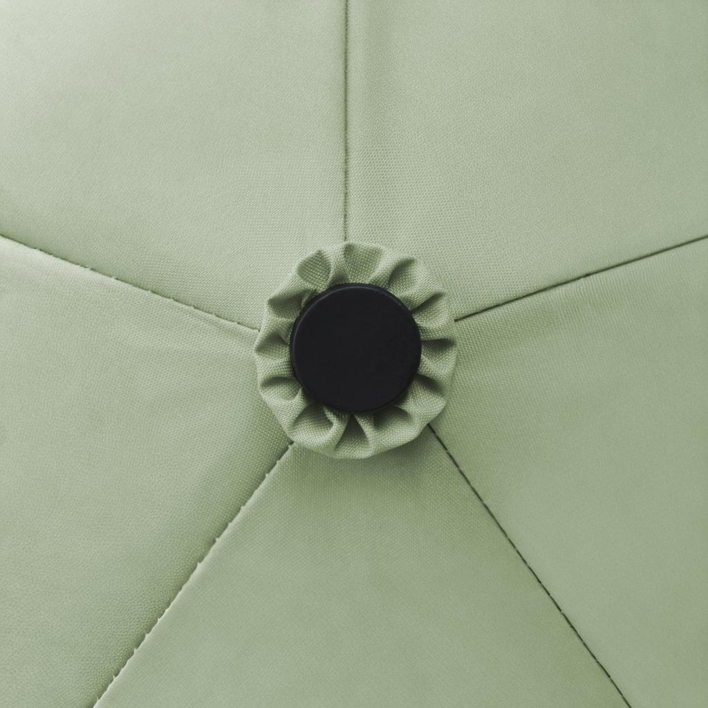MUJI Lightweight Folding Umbrella for Sun and Unisex Light 50cm Rain, Adult, DEA03A6S, Green,