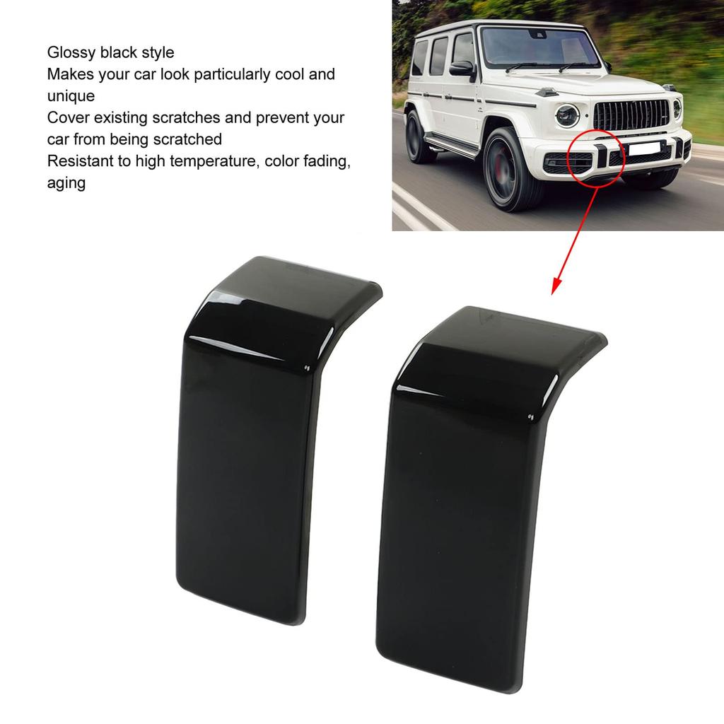 KIMISS Frontfangerlist, Erstatning G-klasse AMG G63 2019-2020 Frontfanger Dekorlist Biltilbehør Eksteriør