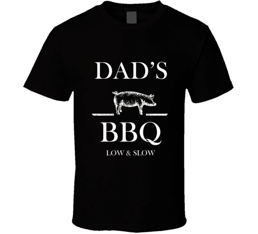 Dad s Bbq Low & Slow Funny Gift Barbecue Smoker T Shirt S