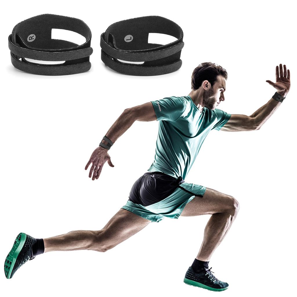 Pair Wrist Compression Strap Support Outdoor Adjustable Wristband for Fitness Equipment Supplies