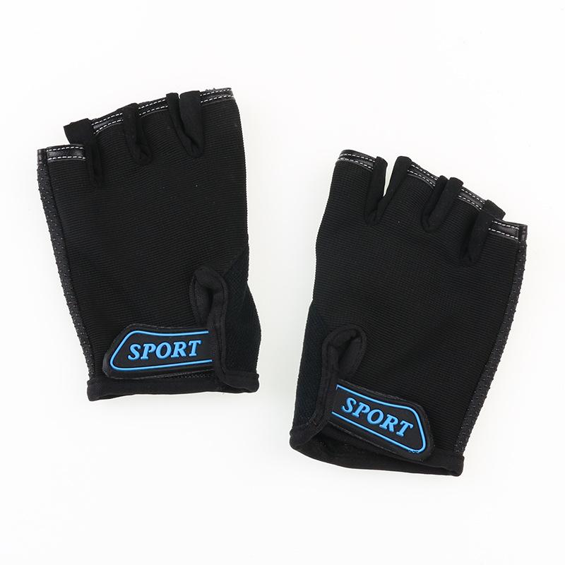

Children s Half-finger Gloves Students Outdoor Cycling Breathable Fashion Gloves Roller Skating Mountain Bike Bicycle Leaked Gloves 14*8*3CM