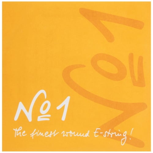 

Pirastro No.1 Number One Violin String, E String, Steel/Chrome Steel Wound, 4/4, Ball End, 3112