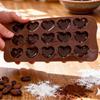 MDNG Silicone Heart Raindrop Chocolate Mold