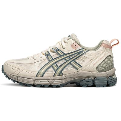 Gel-Kahana 8 Cushioned Wear-Resistant Breathable Low-Top Running Shoes Women's Beige Sneakers 1012B870-102