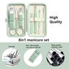 7-In-1 Nail Clipper Beauty Pliers With Portable Travel Case Manicure Pedicure Nail Care Set Personal Care Tools