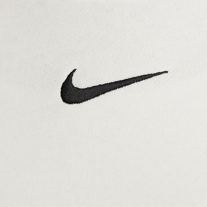 Nike Sportswear Phoenix Fleece Solid Color Crewneck Casual Long Sleeve Sweatshirt Women Sweatshirt Sail FZ6810-133