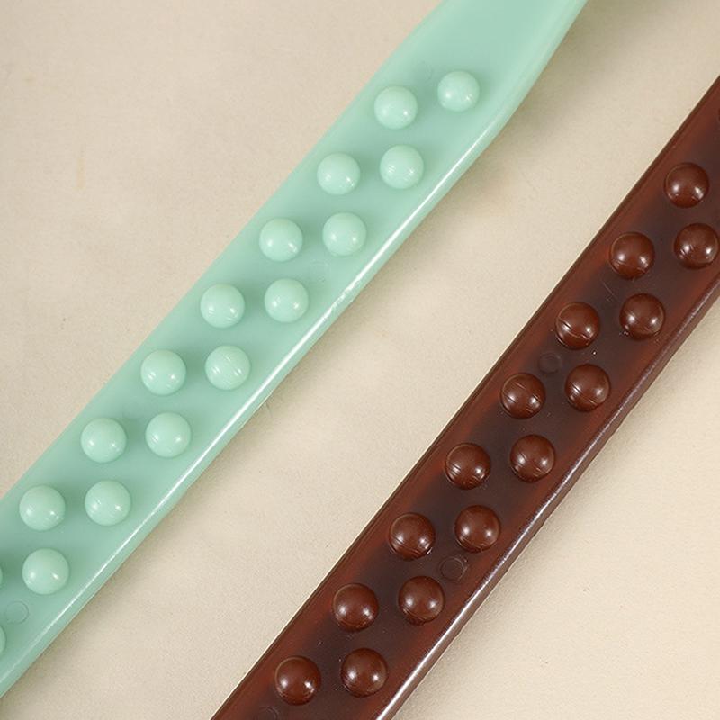 1Pcs 3 In 1 Profession Back Scratcher Double Massage Stick One Universal Body Relax Scraper Point Massage Stick Meridian Massage