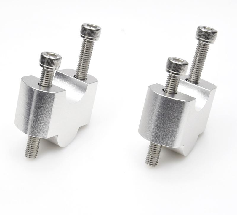 Compatible BMW G310GS/G310R Handlebar Riser Adapter - Aluminum-Magnesium Alloy