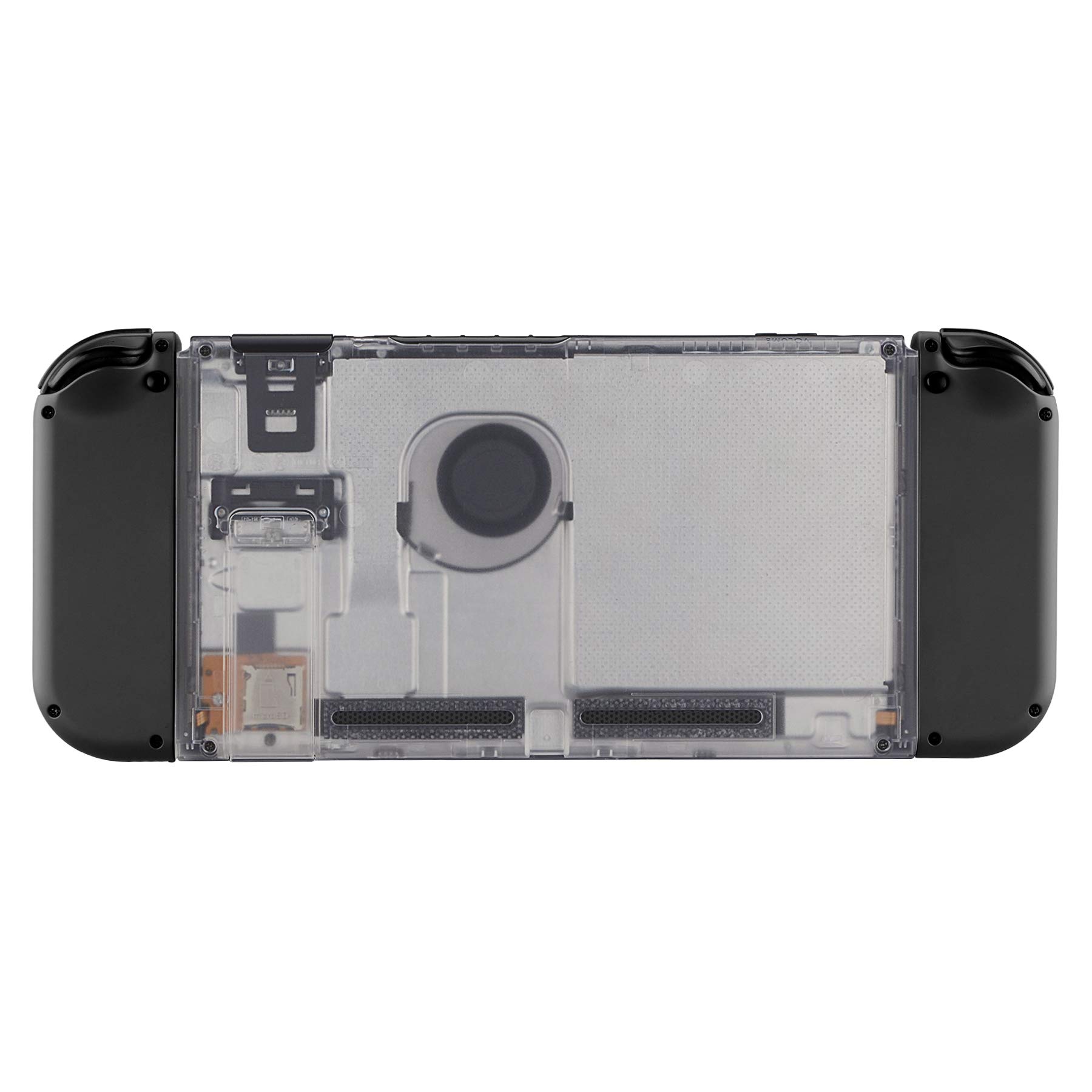 

Корпус задней панели DIY, совместимый с консолью eXtremeRate Switch с подставкой Корпус в комплект не входит - Joy-Con [прозрачный] чистый