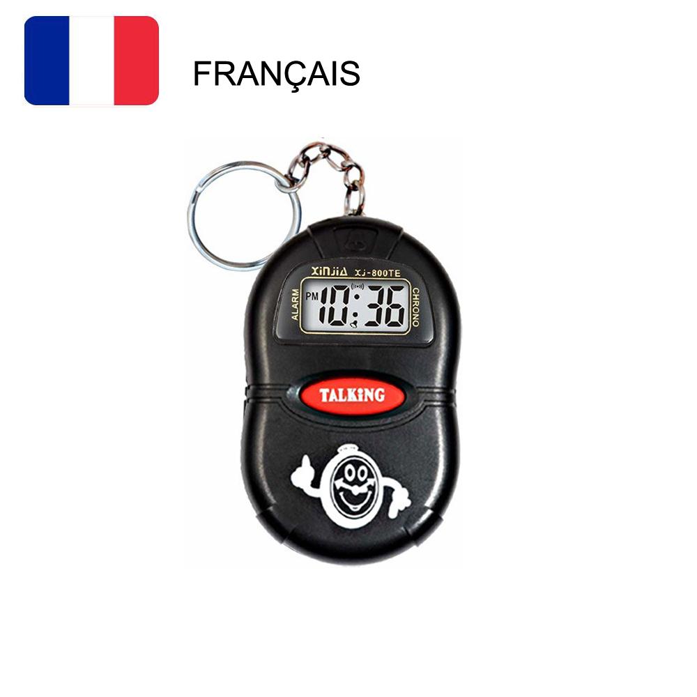 A Talking Clock That Speaking the Time. Digital Alarm Clock for the Blind Elders or Children. Time Reporting and Hourly Chime