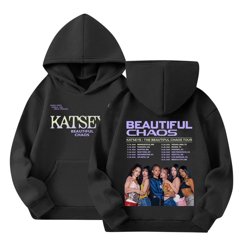 Kinder Langarm Lockerer Pullover Buchstabenaufdruck Kordelzug Kapuzen-Sweatshirt