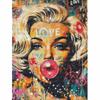 Kit Pittura Diamante 5D. Marilyn Monroe Pop Art Mosaico di Diamanti Artigianato. Decorazione fatta a mano per la casa per soggiorno e camera da letto