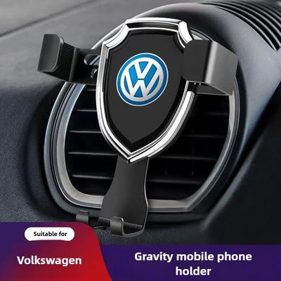 2026 Gorący Uchwyt na Telefon do Samochodu VW VOLKSWAGEN VW Klips do Kratki Nawiewowej Stojak Mobilny Wsparcie GPS Dla Volkswagen Polo T5 T4 Golf 7 5 Caddy P