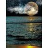 Full 5D Diy Diamond Painting Moon Landscape World Diamond Embroidery Cross Stitch Home Decor Handmade Gift