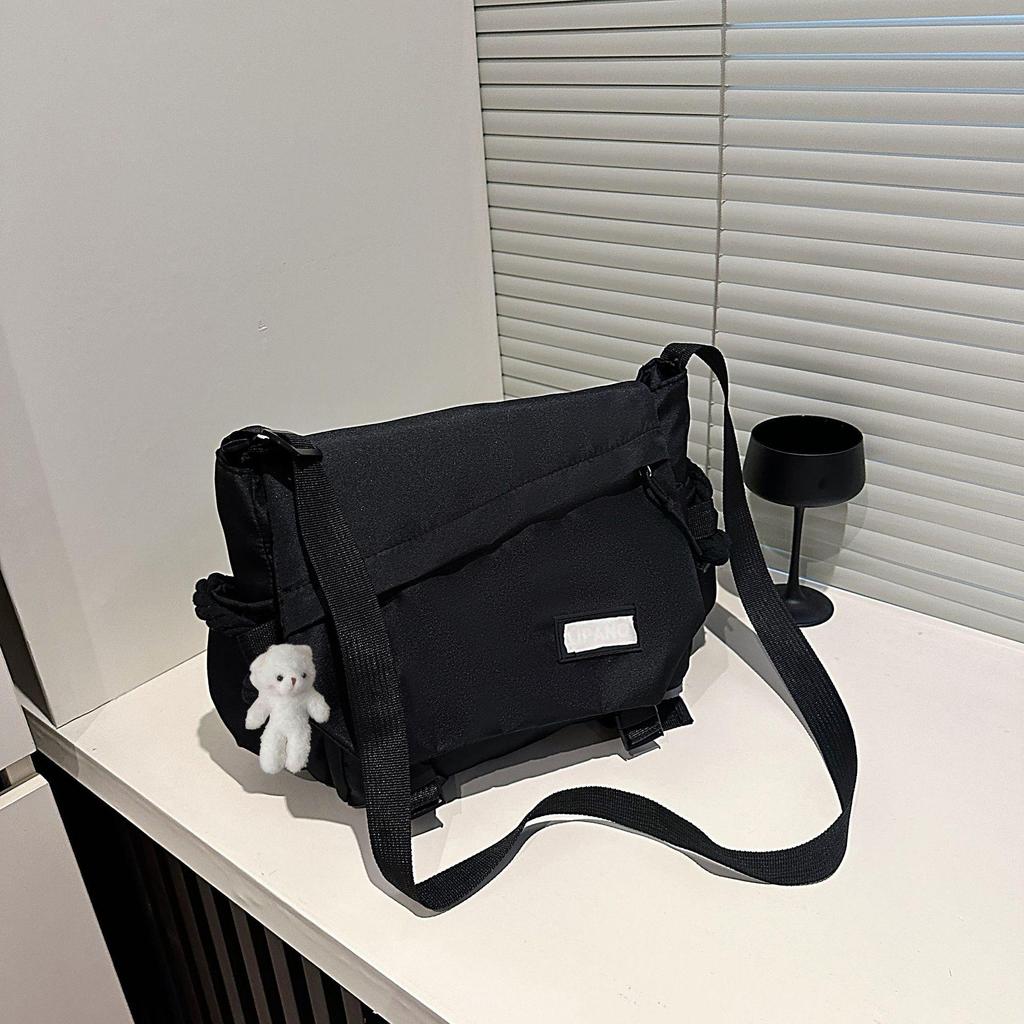 2025 Trendy Unisex Workwear Shoulder & Crossbody Bag - Fashionable Messenger Style for Campus & Going Out