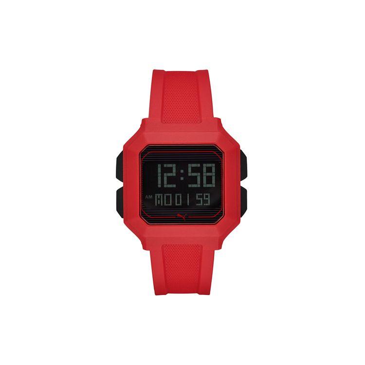 

Puma Quartz Watch Plastic Strap 45Mm Black Dial 50M Water Resistant Unisex watches P5019 Black Dial