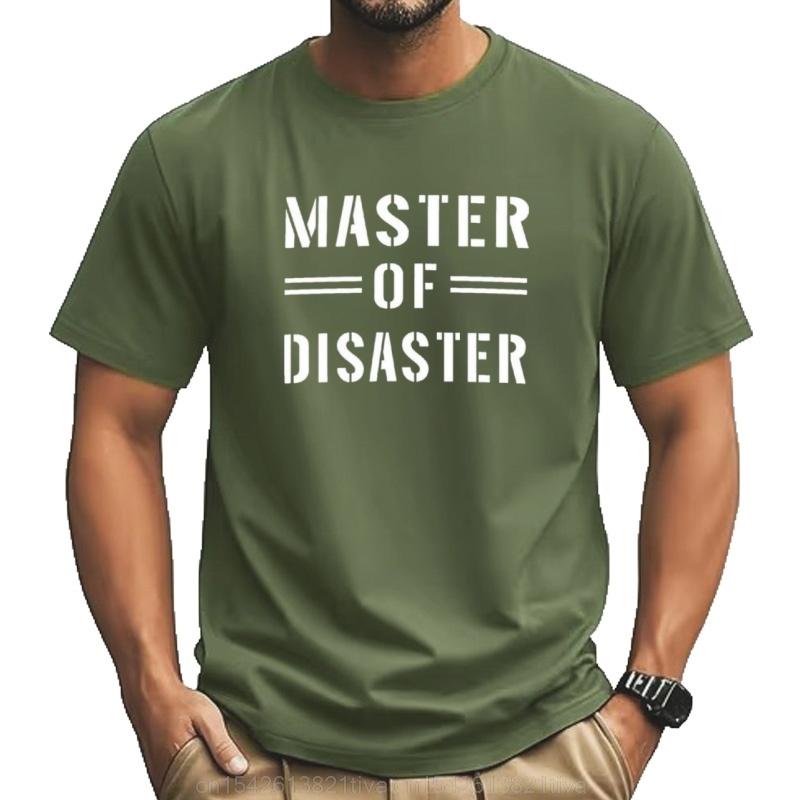 Master Of Disaster Tshirt Boys Animal Print Shirts Graphic Tees Cute Clothes Customs Mens Big And Tall T Shirts