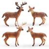 Children's Forest Animal Deer Models: White-tailed & Sika Deer Ornaments