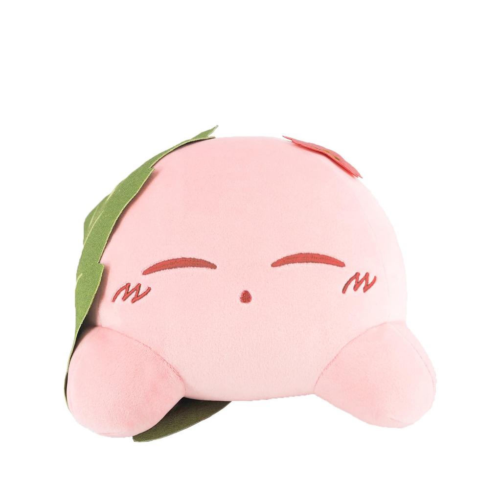 Sanei Boeki Kirby of the Stars Fluffy Japanese Collection Kirby Sakuramochi Plush Toy (M) W25.5 x D33 x H17cm Plush Toy KFW03