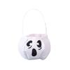 Halloween -or- Bags for Kids - Pumpkin Shaped Non-Woven Fabric Handheld Candy Bags for Party Storage