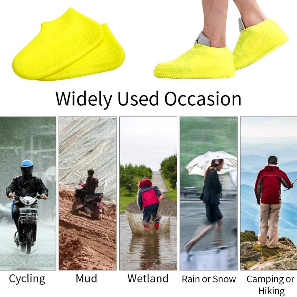 Home Overshoes Gear Travel Boots Rain Shoe Protector Waterproof Reusable Covers Shoes Rubber Products Boot Antis-Slip Outdoor