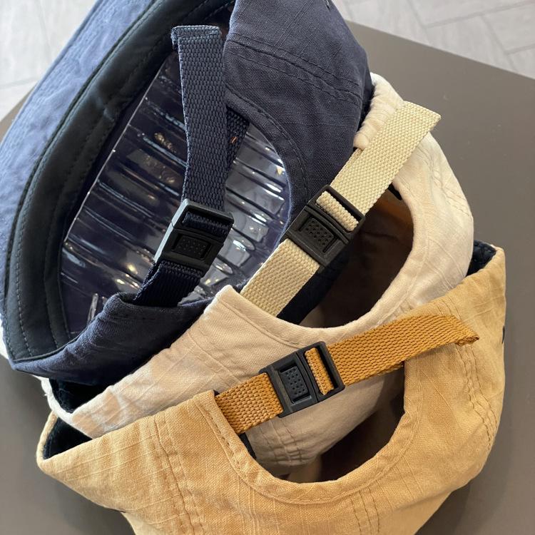 High-Quality Unisex Five-Panel Short-Brim Baseball Cap - Japanese Style, Street Sun Hat