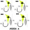 Colored Spinner Big Eye Lead Head Hooks: 3.5g, 5g, 7g, 10g for Fishing