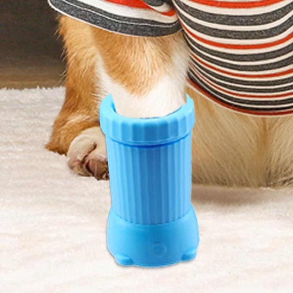 USB Rechargeable Dog Foot Washer Portable Paw Washer Cup Intelligent Pet Paw Washer  Foot Cleaning
