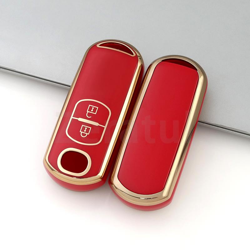 2/3/4 Buttons Tpu Car Remote Key Case Cover Shell For Mazda Cx-3 Cx3 Cx-5 Cx5 Cx7 Cx-9 Cx8 2 3 5 6 Atenza Axela Demio Keyless