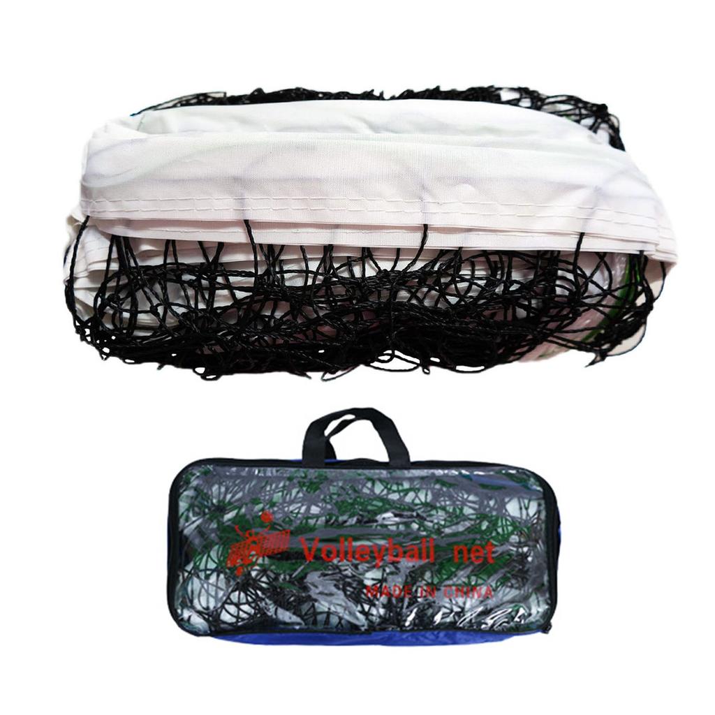 Volleyballnetz Outdoor, 31.17*3.28ft Netz, Leinwandrand Fitness Spielplatz Volleyballnetz