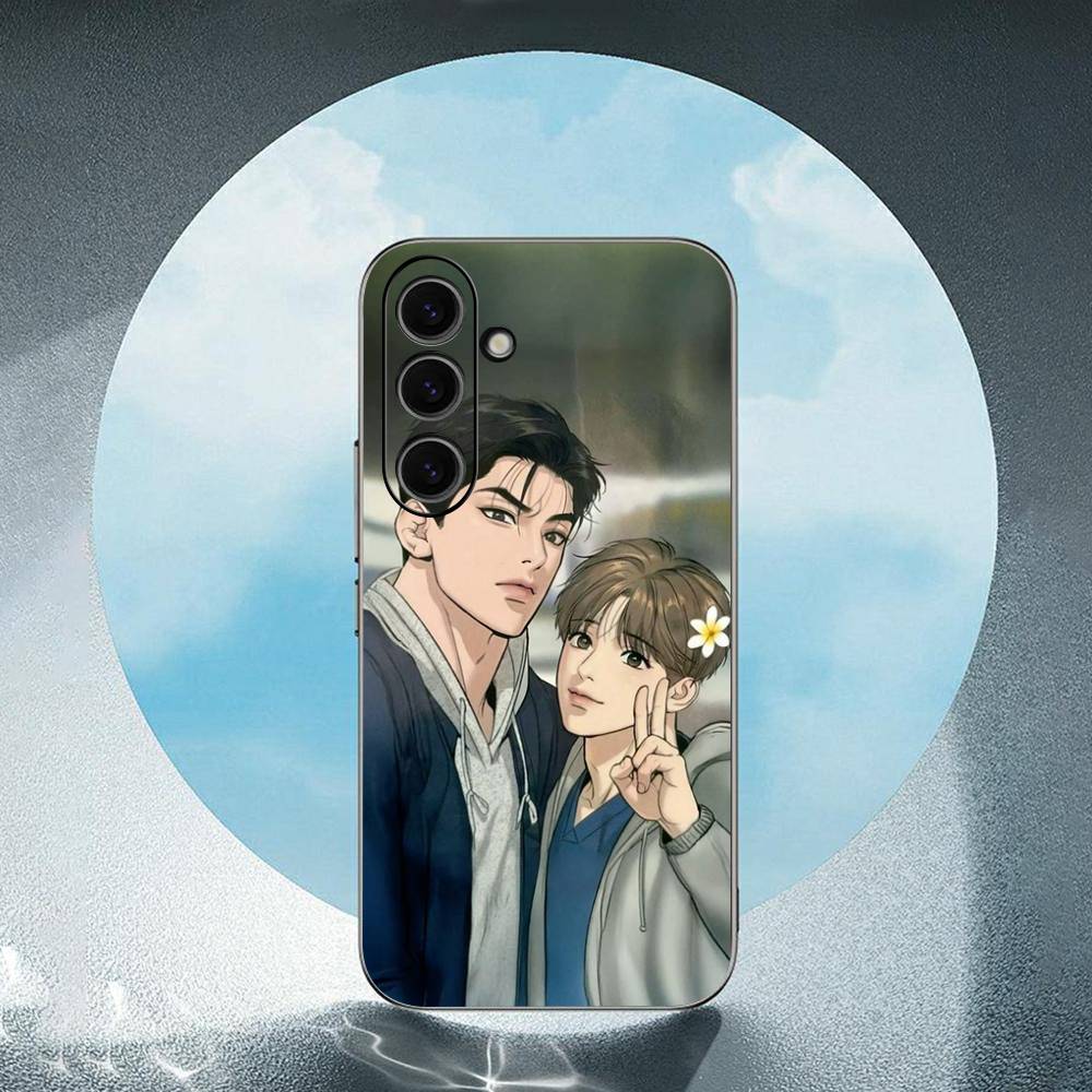 Jinx JaekYung Kim-Dan Luxury Black Phone Case For Samsung Galaxy S23 S24 S25 Ultra S22 Plus S21