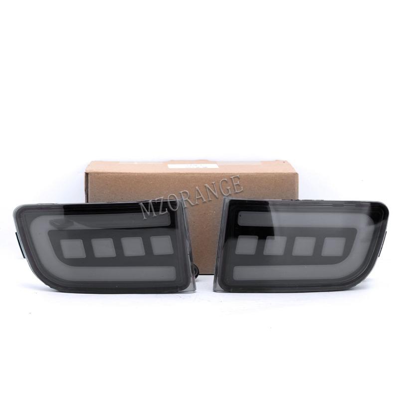 Rear Bumper Reflector Light LED For Toyota Land Cruiser Prado LC120 Fj120 120 2003 2004 2005 2006 2007 2008 2009 Brake Fog Lamp